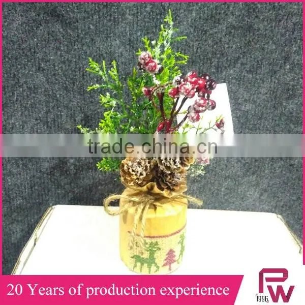 Factory High Quality Wholesale Indoor Decorative Pine Trees for Christmas Decoration photo-2