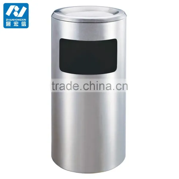 Top Ashtray Body Stainless Steel Indoor Waste Bin photo-6