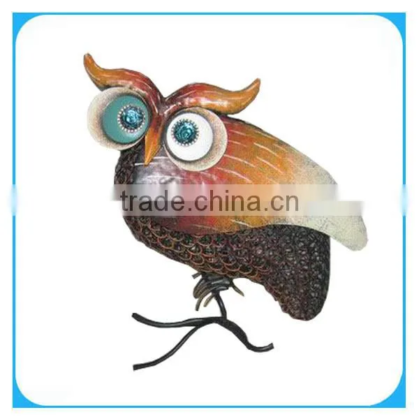 Home Decoration Metal Decorative Owl photo-5
