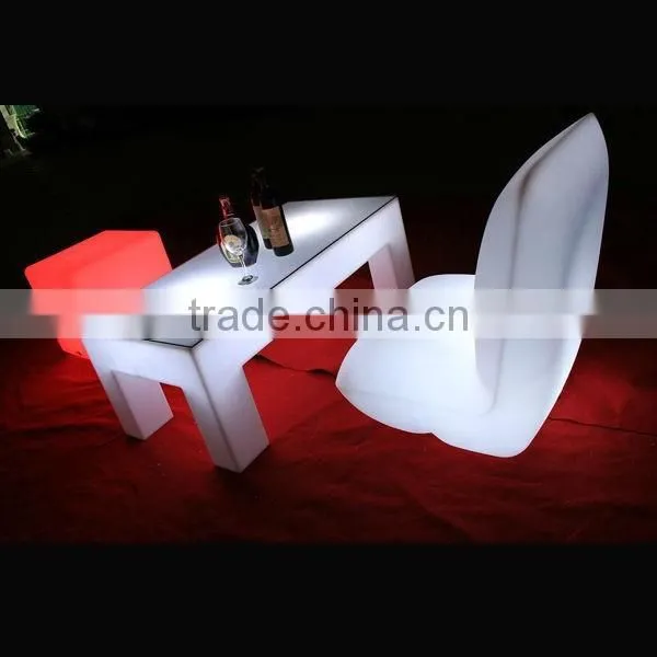 Led Bar Counter Light up Coffee Table Growing Chair Home Furniture photo-2