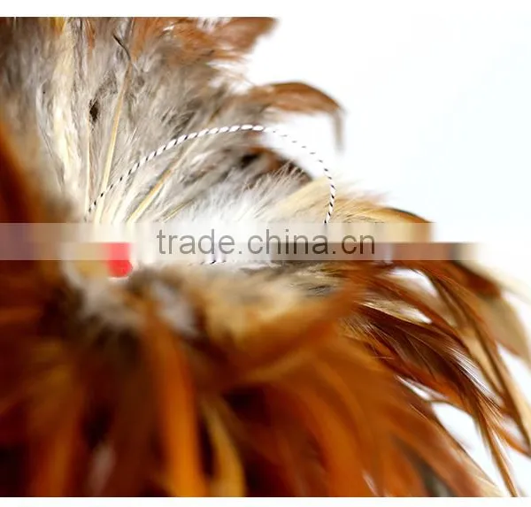 Wood Handle Cock Feather Duster photo-3