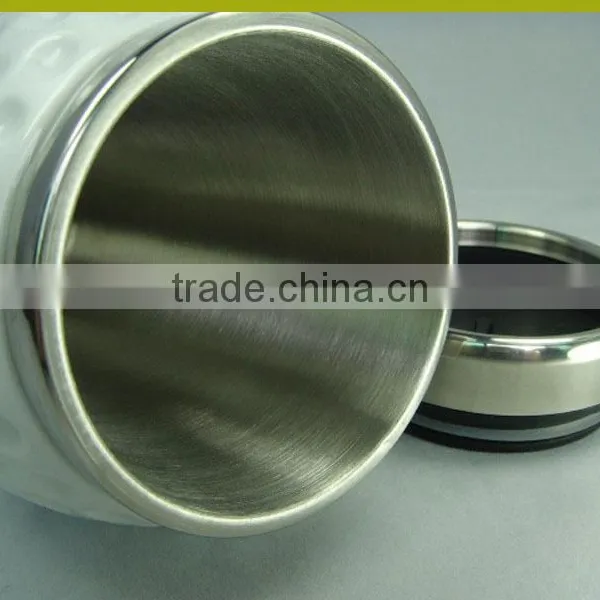 TCC02 Stainless Steel & Ceramic Coffee Cup photo-2