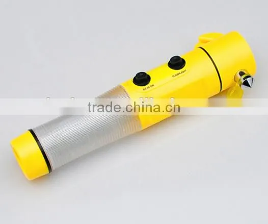 Wholesale Multifunction Emergency Safety Hammer With Flashlight & Belt Cutter photo-6