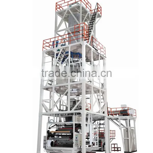 Good Quality Heat Shrink Film and POF 3&5 Layer Film Blowing Machine photo-6