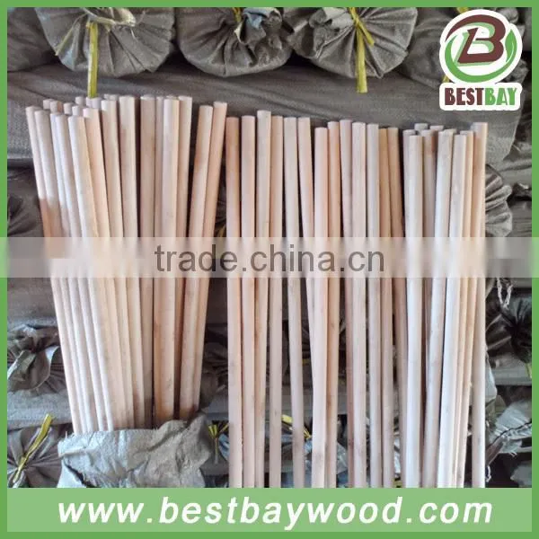 22mm Diameter Wooden Broom Stick Paint Brush Long Handle photo-2