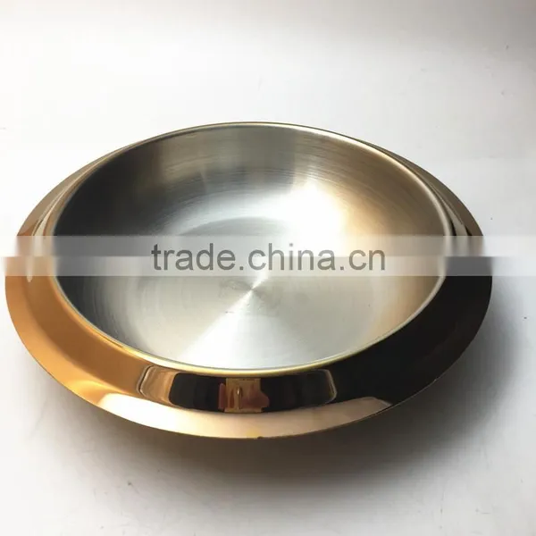26cm Rose Gold Plated Stainless Steel Chafing Dish for Banquet Hot Sale Chafing Dish photo-6