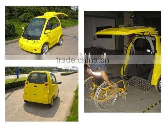 Electric Car for Disabled Driver