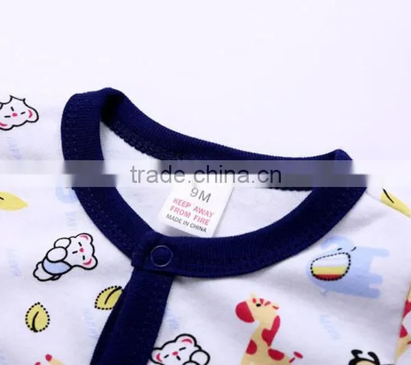 Newborn Boy Gril Clothes Short Sleeve Infant Product Cotton Baby Romper photo-3