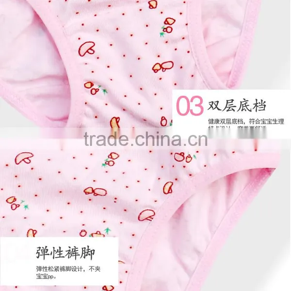 Lovely Girl's Brief Children Underwear Kid Panties photo-5