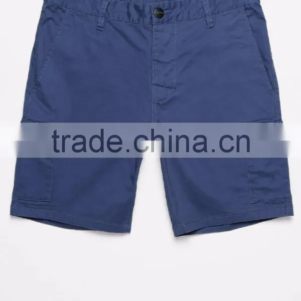 Solid Button Zip-fly Closure Custom Board Shorts photo-3
