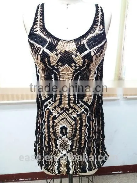 Europea Latest Fashion Slash Neck Off-shoulder Leisure Knitting Sweater photo-2