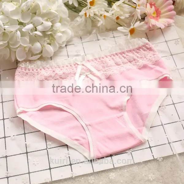 Women's Underwear Cartoon Panties Cute Pink Knickers Comfortable Cotton Briefs photo-3