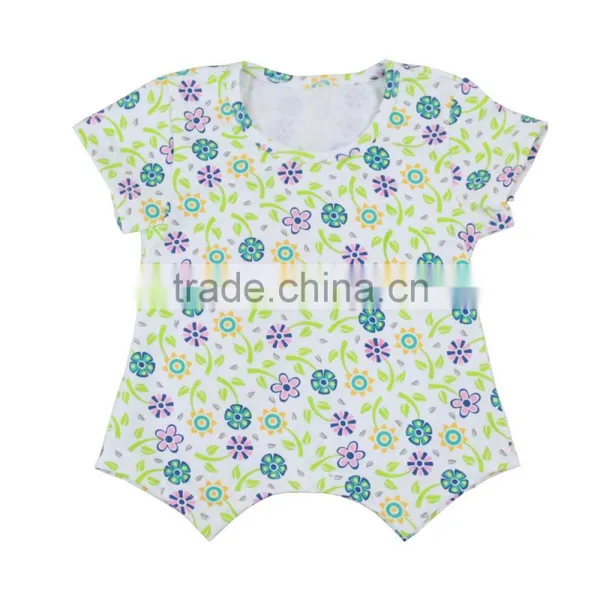 China Wholesale Children Sports Wear Lovely Cotton Rounded Bottom Kids Baseball Shirt photo-2