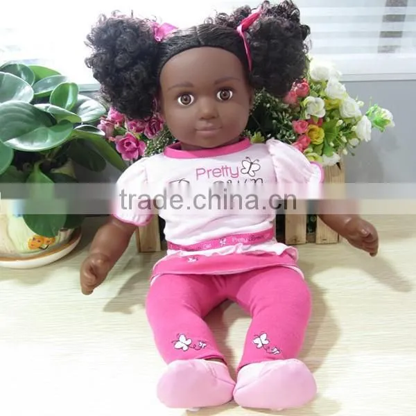 China Doll Manufacturer Cute Baby Fat Black Doll photo-2