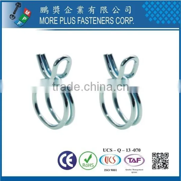 Made in Taiwan Stainless Steel DIY Hose Clamp Double Wire Spring Hose Clamp photo-6