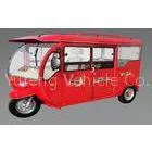 Full Closed Eco Friendly Electric Auto Rickshaw / Tricycle For Passenger