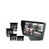 Rearview Camera Systems Built In Quad Screen Monitor Support Up To 4 Camera Inputs