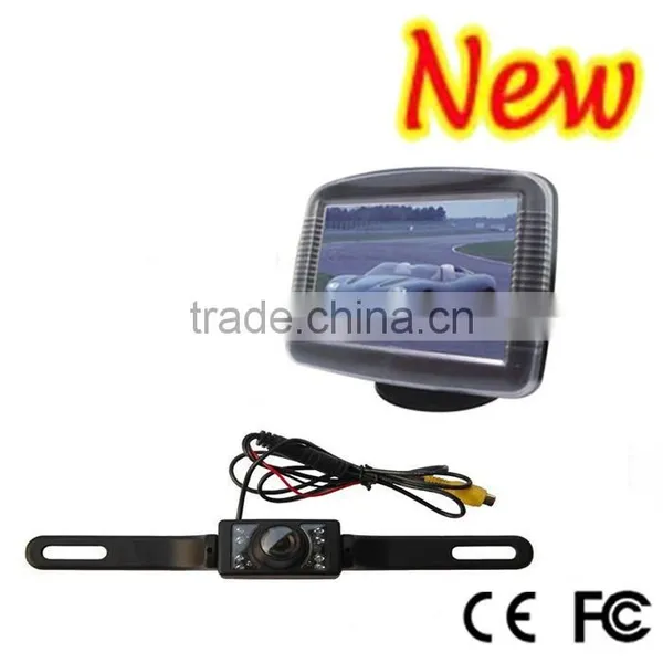 3.5 Inch TFT Monitor Parking Sensor System Car Back Up Camera