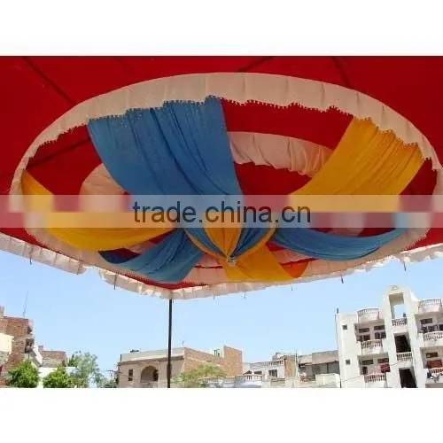 Multicolor Decortaive Wedding Tent Ceiling For Wedding Parties