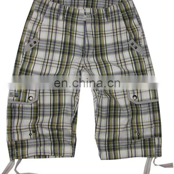 Yarn Dyed Checks Bermuda Shorts