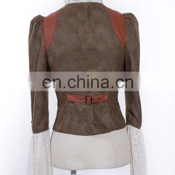 Steampunk Long Sleeve Style Blouse-jacket photo-3