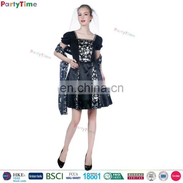 Halloween Classical Role Ghost Bride Adult Sexy Cosplay Costume photo-3