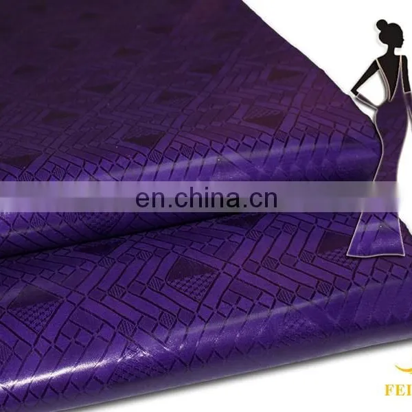 10 Yards Shadda Brocade Nigeria Style Sequin Fabric African Fashion Women Men Bazin Clothing 2017 photo-3