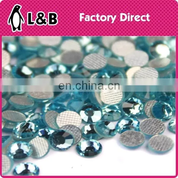 round glue flat back rhinestone hotfix for decoration