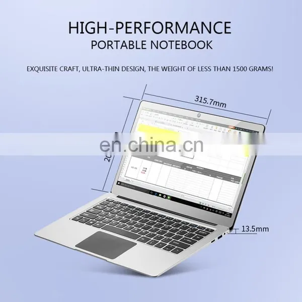 Pipo W13 64GB 13.3 Inch Intel Apollo Quad Core CPU Win Dows 10 Tablet PC photo-2