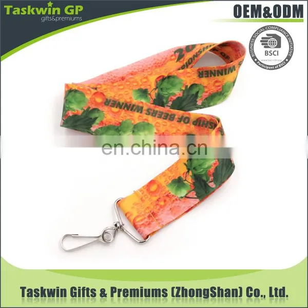 Factory Directly Dye Sublimation Custom Polyester Lanyard photo-5