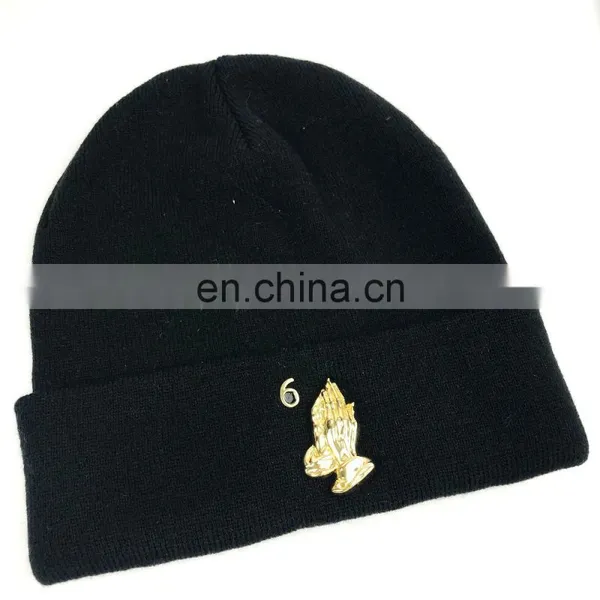 Custom Outdoor Warm Sports Beanie Knitted Cuff Beanie for Man photo-2