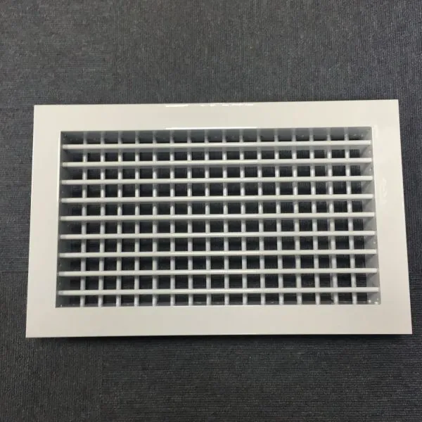 Hvac Air Terminals Extract Air Recovery Double Deflection Blades Supply Grille