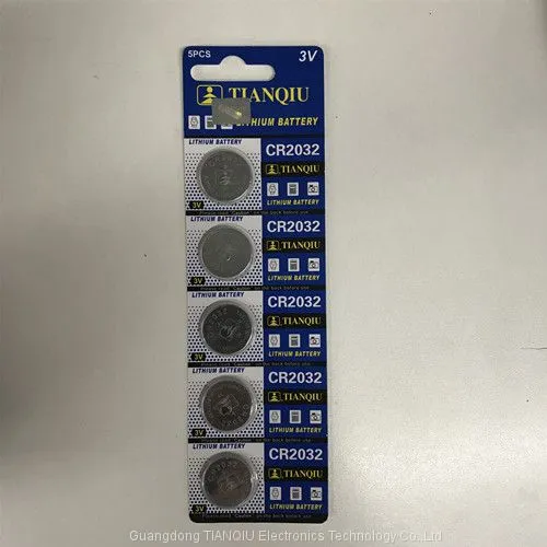 Tianqiu CR2032 CR2025 CR2016 Lithium Button Cell Battery photo-2