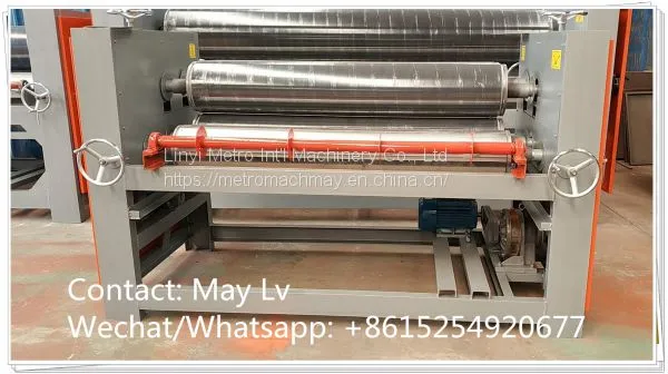 High Precision Heavy Duty Woodworking Plywood Veneer Gluing Spreader Machine photo-3