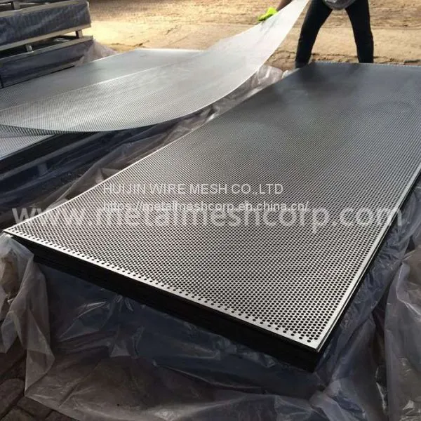 60 Degree Round Hole Perforated Metal photo-4