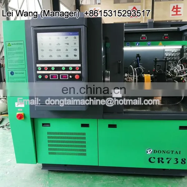 Common Rail Pump and Injector Test Bench Cr738 photo-2