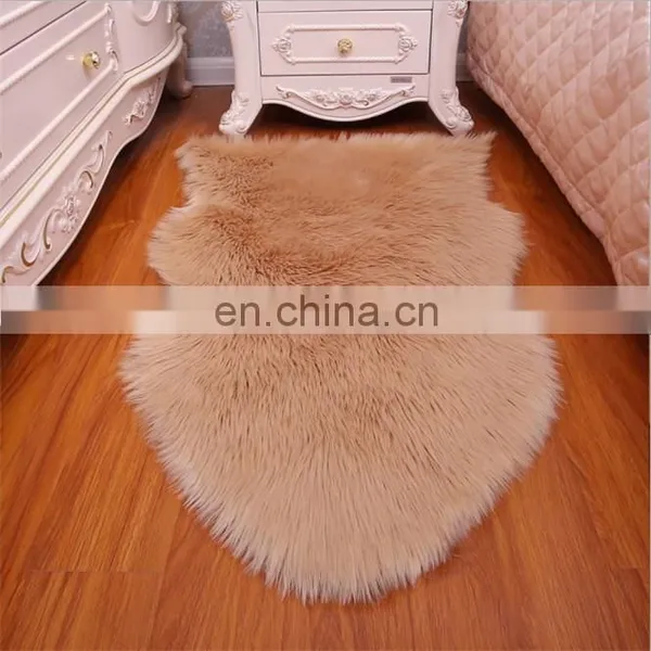 Hot Sales Artificial Faux Sheepskin Fur Rug Made in China 2019 photo-3