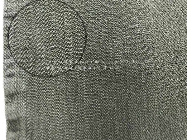 84%Cotton 11%Polyester 5%Spandex Bi-Stretch Slub Twill photo-4