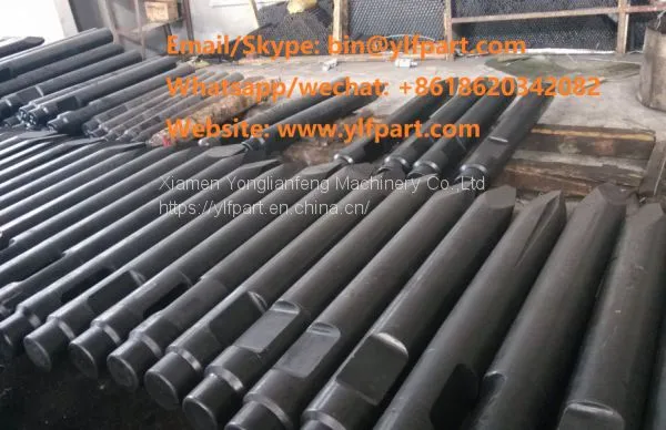 Fine hydraulic rock breaker Fine23 hammer moil point chisels tip tool for sale FINE10 FINE20 FINE21 FINE22