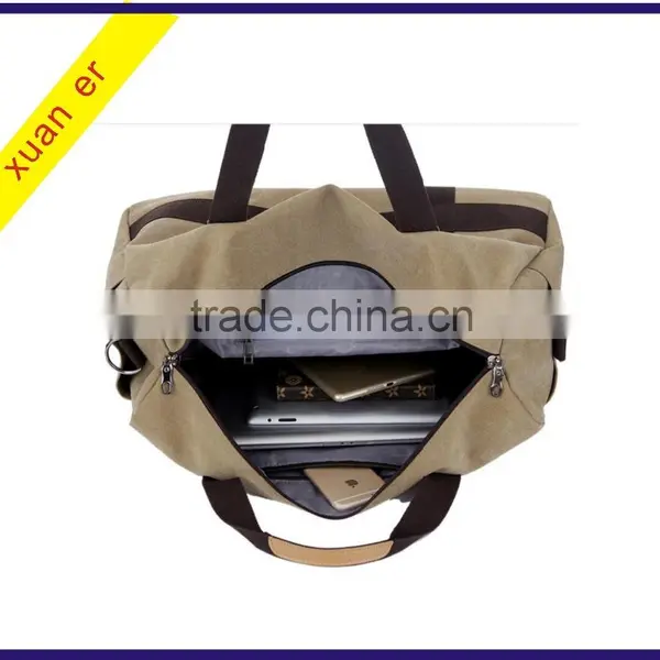 2016 New High Quality Canvas Large Capacity Luggage Bag for Gym Sport Men and Women photo-6