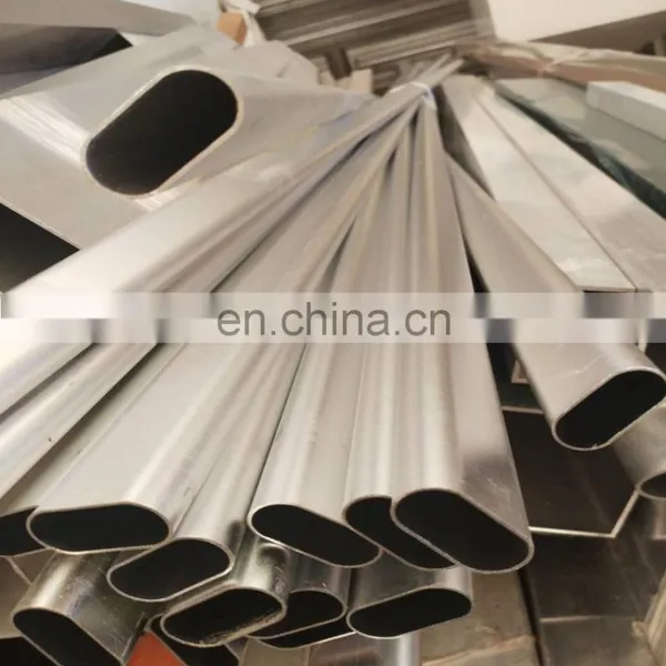 6063 T5 Extrusion Structure Aluminum Round Profile Hollow Aluminum Tube 6061 T6 Large Oval Aluminium Extrusion Manufacturer photo-4