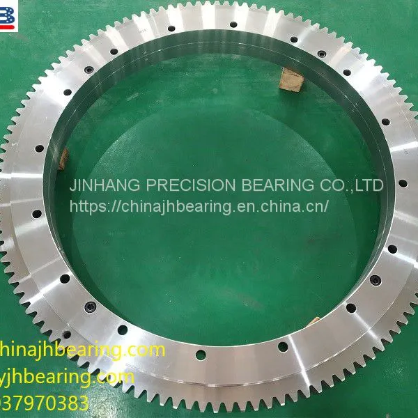 Crane Wheel Bogie Use Slewing Ball Teeth Bearing RKS.21 1091 1198x984x56mm photo-3