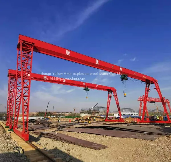MH 1t Electric Gantry Crane，Outdoor Stockyard, Gantry Crane, Electric Hoist photo-5