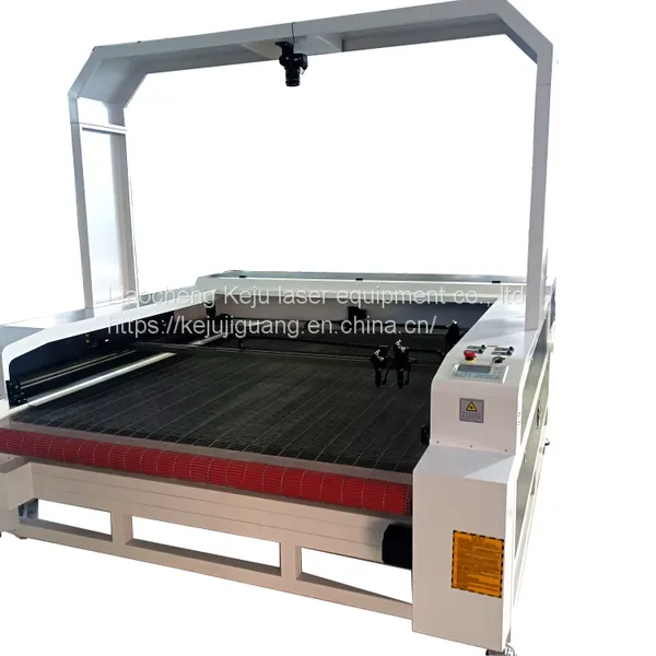 Cloth Acrylic Processing Advertising Cloth PVC Professional Edge Patrol CCD Large Automatic Laser Engraving Machine Cutting Machine photo-3