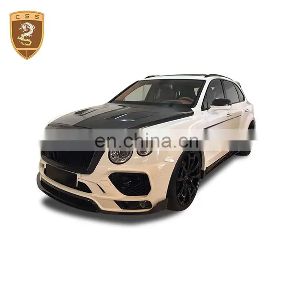 Good Fitment Mansry Carbon Fiber Car Bumper Body Kit for Bentley Bentayga photo-3