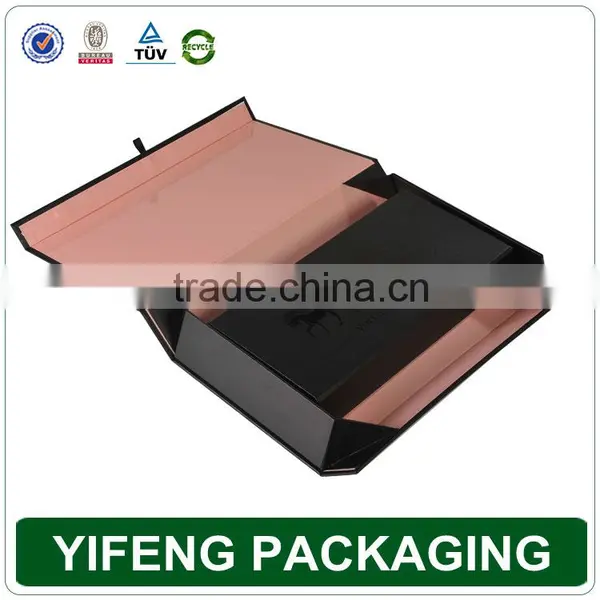 Custom Folding Magnetic Closure Cardboard Paper Gift Boxes Wholesale photo-2
