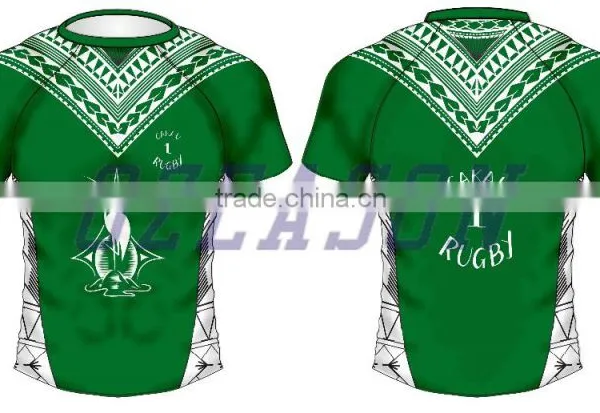 Custom Short Sleeve Rugby Team Set Cheap Rugby Jersey OEM photo-6