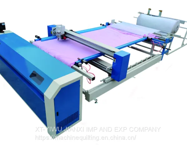 Fully Automatic and Computer Controlled Single-needle Quilting Machine