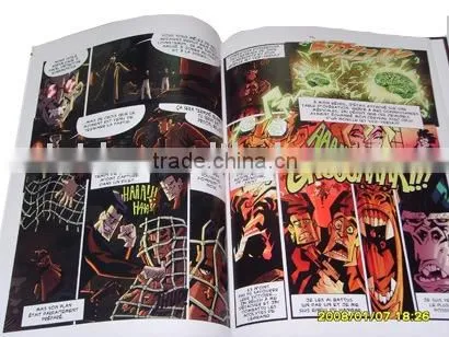 Comic Book Printing Price(FSC,BSCI)