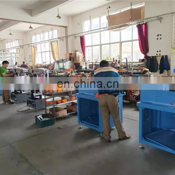 WS586 WING SINGA Automatic Multi Functional Ribbon Polyester Satin Fabric Label Cutting and Folding Machine With End Mitre Fold photo-5